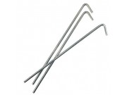 Yellowstone Roundwire Steel Tent Pegs x 10 (9 inch / 23cm)